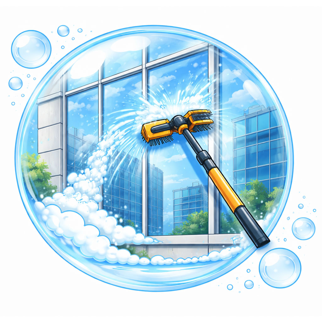 commercial window cleaning icon