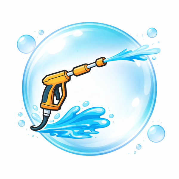 pressure washing icon